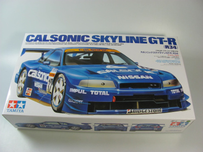 Calsonic Skyline GT-R (R34) 1/24 - Tamiya