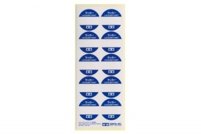 Cap Labels (Lacquer Paints) - Tamiya