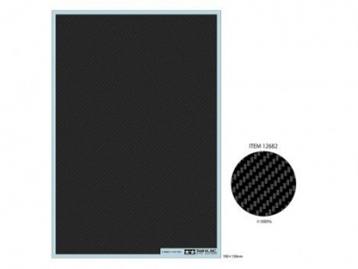 Carbon Pattern Decal (Twill Weave/Extra Fine) 1/24 - Tamiya