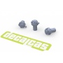 Castle nut with split pin 1,125mm, 1,25mm, 1,3mm, 1,5mm, 1,70mm - Decalcas