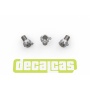 Castle nut with split pin 2.0mm, 2.25mm, 2,5mm, 3,0mm, 3,5mm - Decalcas