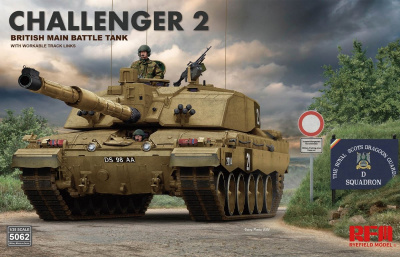 Challenger 2 with workable track links 1/35 – Rye Field Model
