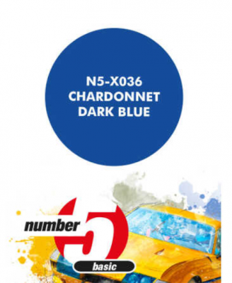 Chardonnet Dark Blue  Paint for Airbrush 30 ml - Number 5