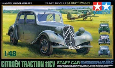 Citroen 11CV (1:48) - Tamiya