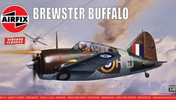 Classic Kit VINTAGE letadlo A02050V - Brewster Buffalo (1:72)