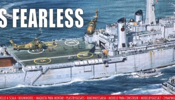 Classic Kit VINTAGE loď A03205V - HMS Fearless (1:600) - Airfix