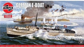 Classic Kit VINTAGE loď A10280V - German E-Boat (1:72) - Airfix