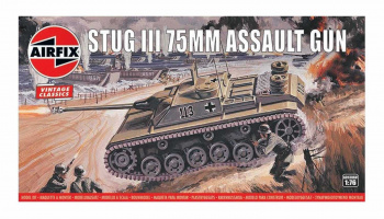 Classic Kit VINTAGE military A01306V - Stug III 75mm Assault Gun (1:76)