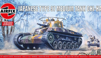 Classic Kit VINTAGE tank - Type 97 Chi Ha Japanese Tank (1:76) - Airfix