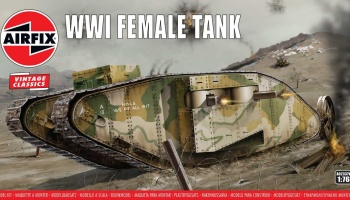 Classic Kit VINTAGE tank A02337V - WWI Female Tank (1:76)