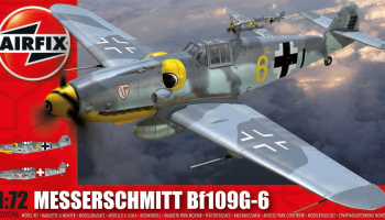 Classic Kit letadlo A02029A - Messerschmitt Bf109G-6 (1:72)