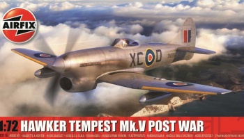 Classic Kit letadlo - Hawker Tempest Mk.V Post War (1:72) - Airfix