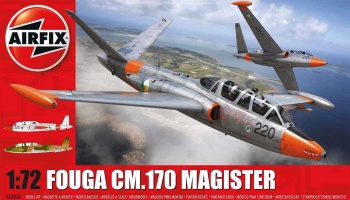 Classic Kit letadlo A03050 - Fouga Magister (1:72)