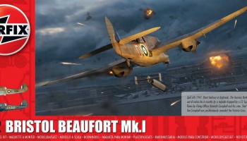 Classic Kit letadlo Bristol Beaufort Mk.1 (1:72) - Airfix