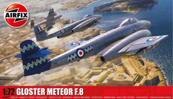 Classic Kit letadlo A04064 - Gloster Meteor F.8 (1:72) - Airfix