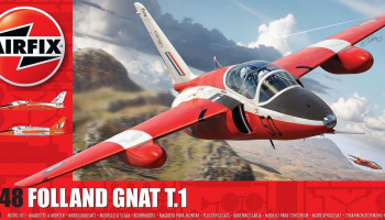 Classic Kit letadlo A05123 - Folland Gnat (1:48) – Airfix
