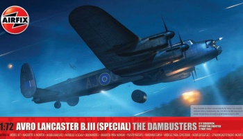 Classic Kit letadlo - Avro Lancaster B.III (SPECIAL) 'THE DAMBUSTERS' (1:72) - Airfix