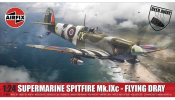 Classic Kit letadlo A17001A - Supermarine Spitfire Mk.IXc - Flying Dray (1:24) - Airfix