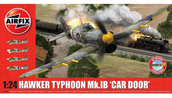 Hawker Typhoon 1B - Car Door (plus extra Luftwaffe scheme) (1:24) Classic Kit A19003A - Airfix