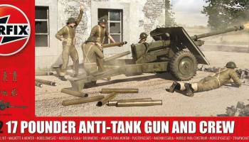 Classic Kit military A06361 - 17 Pdr Anti-Tank Gun (1:32) - reedice
