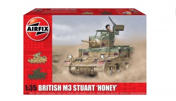 Classic Kit tank A1358 - M3 Stuart, Honey (British Version) (1:35)