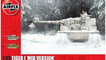 Classic Kit tank A1359 - Tiger-1, Mid Version (1:35)