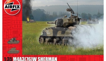 Classic Kit tank A1365 - M4A3(76)W SHERMAN (1:35)