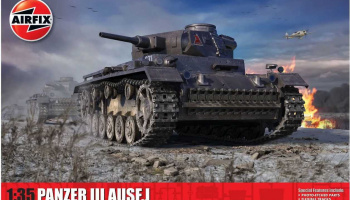 Classic Kit tank A1378 - Panzer III AUSF J (1:35) - Airfix