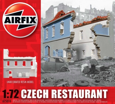 Classic Kit budova A75016 - Czech Restaurant (1:72)