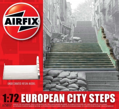 Classic Kit budova A75017 - European City Steps (1:72)