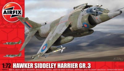 Classic Kit letadlo A04055 - Hawker Siddeley Harrier GR3 (1:72)