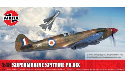 Classic Kit letadlo A05119A - Supermarine Spitfire PR.XIX (1:48) - Airfix