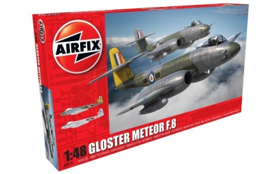 Classic Kit letadlo A09182 - GLOSTER METEOR F.8 (1:48) - Airfix