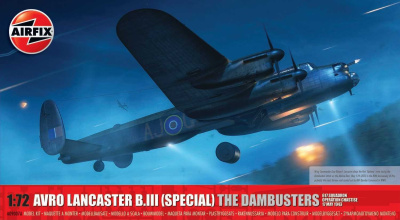 Classic Kit letadlo - Avro Lancaster B.III (SPECIAL) 'THE DAMBUSTERS' (1:72) - Airfix