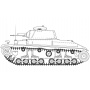 Classic Kit tank A1362 - German Light Tank Pz.Kpfw.35(t) (1:35)