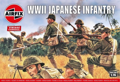 Classic Kit VINTAGE figurky A00718V - Japanese Infantry (1:76) - Airfix