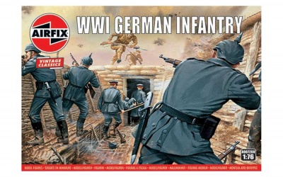 Classic Kit VINTAGE figurky A00726V - WW1 German Infantry (1:76)