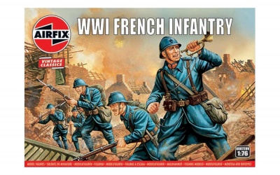 Classic Kit VINTAGE figurky A00728V - WW1 French Infantry (1:76)