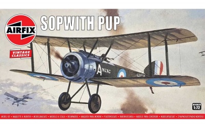 Classic Kit VINTAGE letadlo A01062V - Sopwith Pup (1:72) - Airfix
