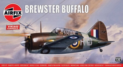 Classic Kit VINTAGE letadlo A02050V - Brewster Buffalo (1:72)