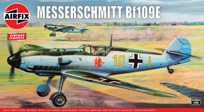 Classic Kit VINTAGE letadlo A12002V - Messerschmitt Bf109E (1:24)