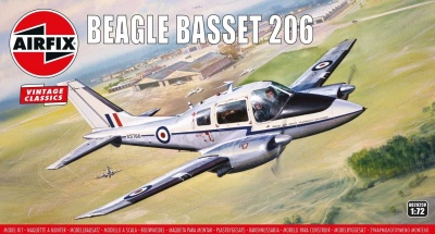 Classic Kit VINTAGE letadlo - Beagle Basset 206 (1:72) - Airfix