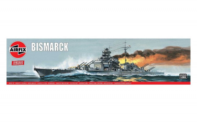 Classic Kit VINTAGE loď A04204V - Bismarck (1:600)