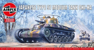 Classic Kit VINTAGE tank - Type 97 Chi Ha Japanese Tank (1:76) - Airfix