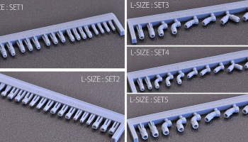 Connector/Joint Set [ L-size ] - Model Factory Hiro