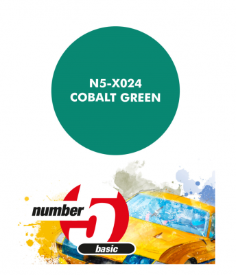 Cobalt Green  Paint for Airbrush 30 ml - Number 5