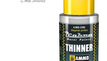 Cobra Motor Acrylic Thinner 30ml - AMMO Mig