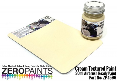 Cream Textured Paint 30ml - Zero Paints