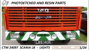 Scania LB 110/140 lights - Czech Truck Model