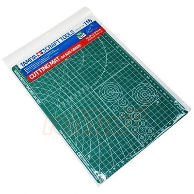 Cutting Mat A4 Green - Tamiya